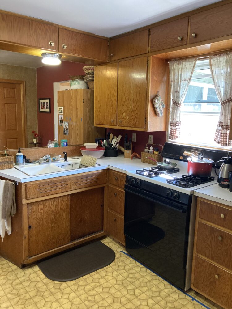 BEFORE AND AFTER BACKWOODS DESIGNS backwoods designs custom kitchen cabinet maker in winnebago mn